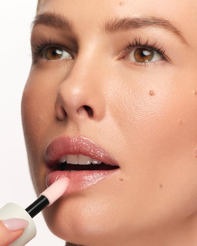 MAKE Serum Balm – Hydrating Lip Oil Treatment – Softening, Smoothing and Plumping Lip Cream – All Day Comfort, Gloss and Shine, Halo Moon 0.15 Oz