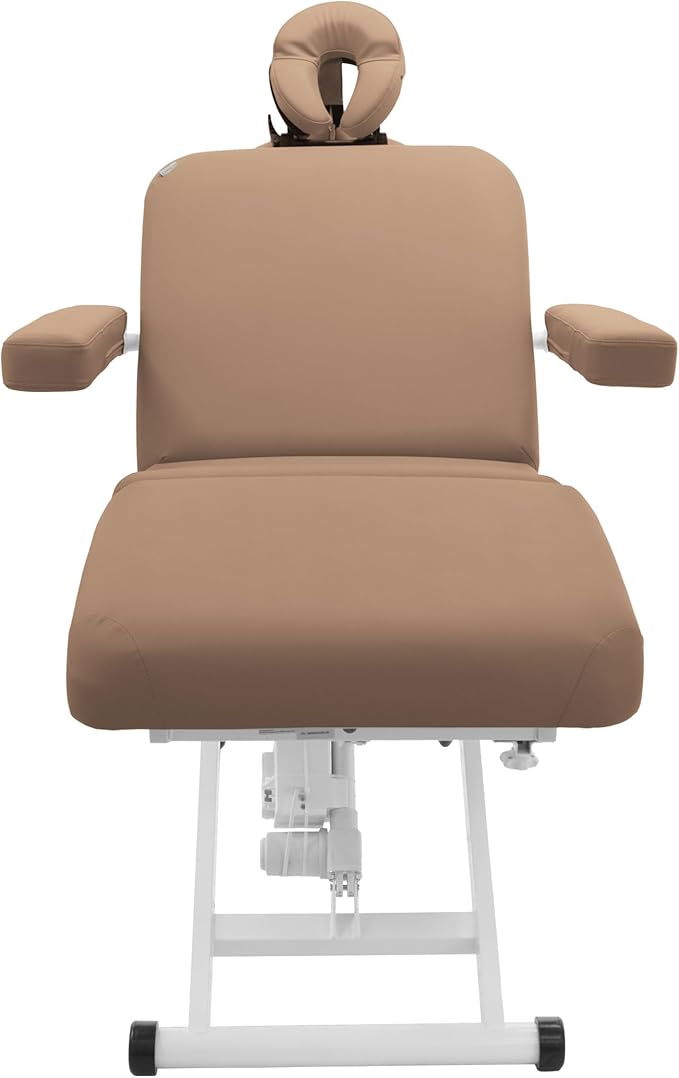 Cleo Electric Spa Treatment Table, Facial Massage Bed ADA Compliant (Sand)