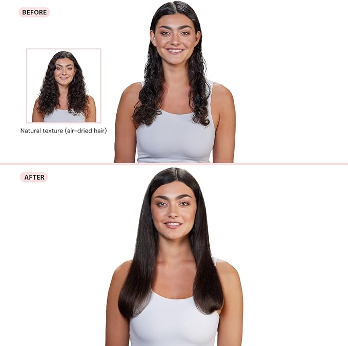 L'ANGE HAIR AIRess 2-in-1 Blow Dryer Brush – Straightens & Dries Hair Simultaneously | Lightweight, Ergonomic Design | Ideal for All Hair Types