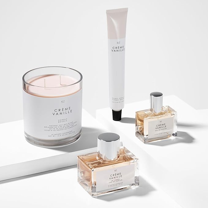 Le Monde Gourmand Crème Vanille Eau de Parfum - 1 fl oz (30 ml) - Warm Vanilla, Jasmine, Amber Perfume Notes