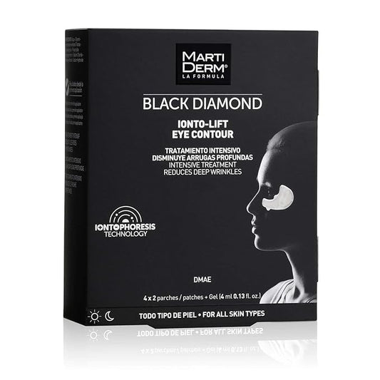 Martiderm Black Diamond Ionto-lift Eye Contour 4x2patches + 4ml Gel