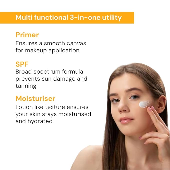 SPF 15 Sunscreen Lotion | 1.86 Fl Oz (55 ml) | with Broad Spectrum UVA & UVB Rays Protection | Waterproof & Non Greasy Sunblock Lotion