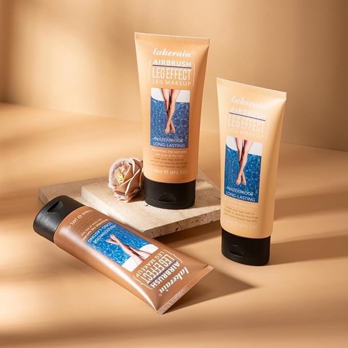 Leg Makeup Waterproof No Transfer,Leg and Body Scar Cover up,Tattoo Cover Up Makeup Waterproof,Long Last Body Foundation (2# Medium Golw, 4 FL OZ)