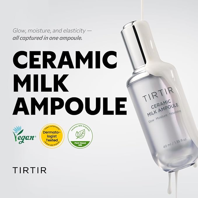 TIRTIR Ceramic Milk Ampoule (0.33 Fl Oz)