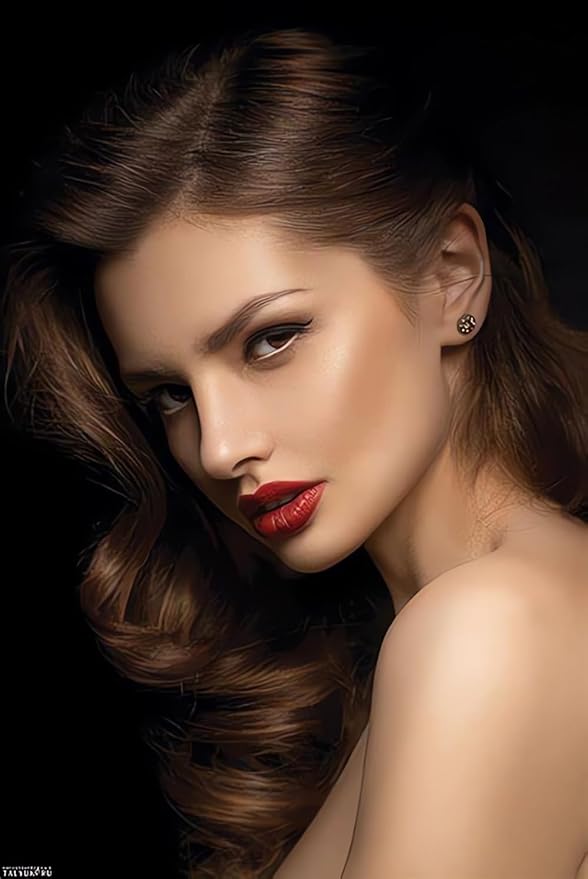 24Pcs Flower Press on Nails Medium Almond Cartoon Fake Nails with Refreshing Summer Leaves Design Autumn Winter Full Cover Artificial Glue on Nails Handmade Stick on Nails for Women DIY