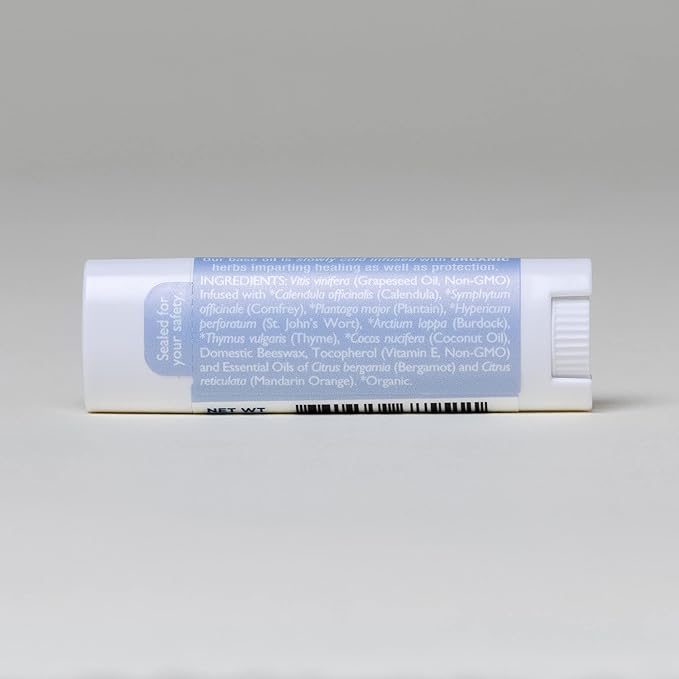 Natural Earl Grey Lip Balm, Bergamot Herbal
