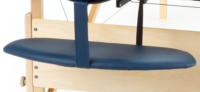 Master Massage Coronado Therma Top Portable Massage Table Heated with Built in Warming Top and 3-Inch Foam Cushioning Royal Blue (30” x 84”)