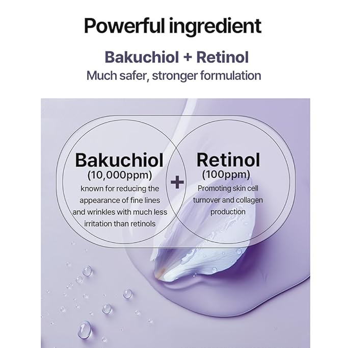 HEIMISH RX Retinol Bakuchiol Eye Cream - Daily Eye Cream for Anti Aging, Firming, Anti Wrinkle, Hydrating with Retinol, Non-greasy Formula, Korean Skincare, 30ml (1.01 fl. oz)