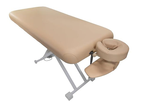 Electric Massage, Spa, and Treatment Table - Quiet German Motors, Adjustable Height and Foot Control, ADA Compliant Treatment Table for Esthetician, Massage Therapists and Spa Professionals