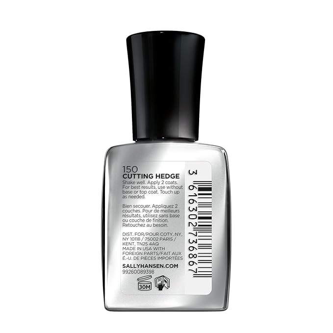 Sally Hansen Color Foil Nail Polish Cutting Hedge, 0.4 Fl Oz
