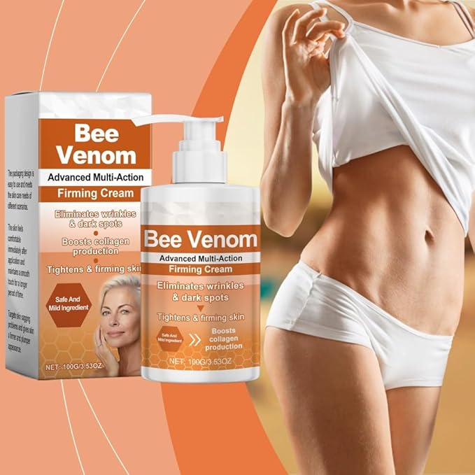 BotoxBee Advanced Multi-Action Firming Cream | Natural Bee Venom Formula for Lifting, Toning & Hydration | Anti-Aging Moisturizer for All Skin Types （2PCS）
