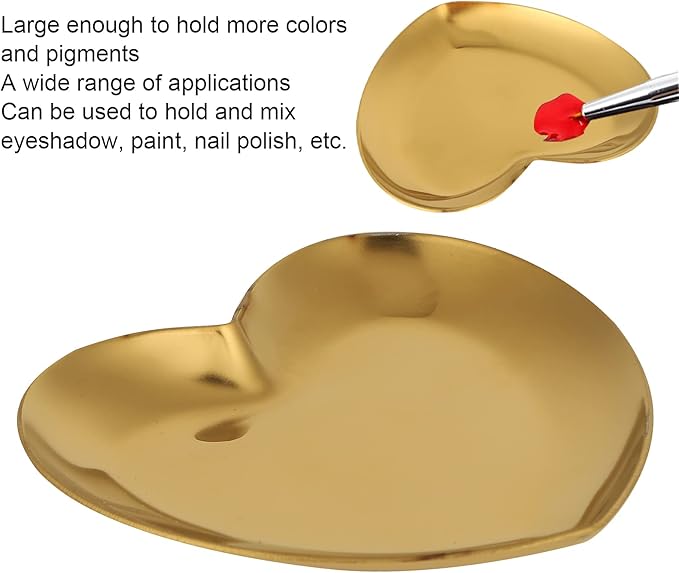 Nail Palette, Makeup Palette Nail Palette Heart Shaped