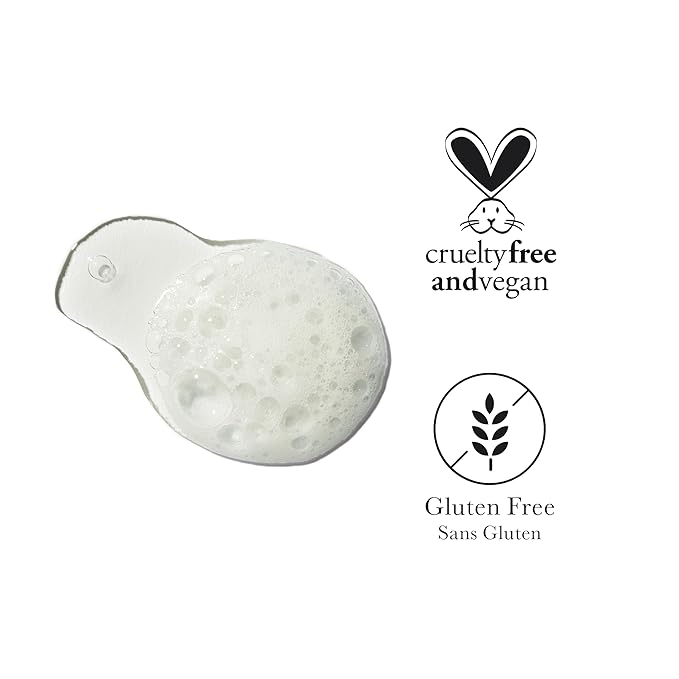 100% PURE Bakuchiol Face Cleanser Plant-Based Retinol Alternative Anti Aging Face Wash Gentle Kojic Acid & Licorice Daily Skincare Boost - Fresh Foam Facial Cleansing for Women & Men - 3.4 fl oz