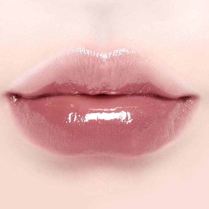 DINTO Blur-Glowy MINI Lip Tint (253 Ad Veritas) - Glossy Finish, Hydrating, Long Lasting, Lightweight Texture, Non-Sticky, Vegan & Cruelty-Free, Korean makeup (11 colors)