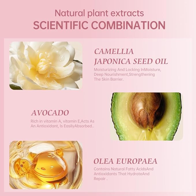 Color-Changing Lip Balm, Moisturizing Hydrating Tinted Lip Balm for Dry Lips, Long-Lasting Nourishing Lipstick, Glossy Lip Tint, Lip Care for Smooth, Soft Lips.3#