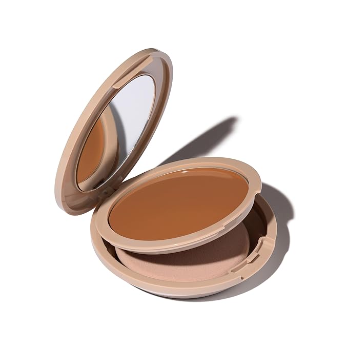 Foundation by No Makeup Makeup | Conceal & Correct with Long-Lasting, Buildable Formula & Lightweight Soft Finish | Cruelty-Free, Vegan, Fragrance-Free | Mocha