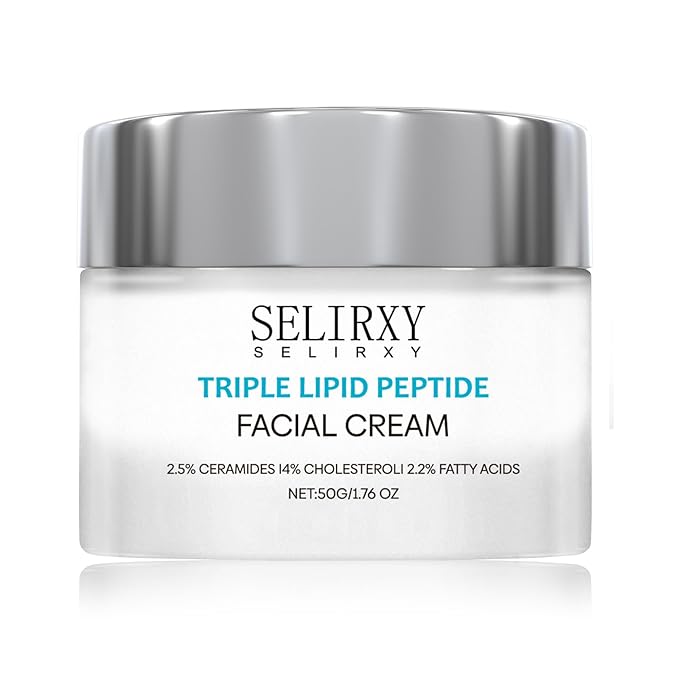 Nodfens Triple Lipid Peptide Cream for Anti-Aging, Restores & Repairs Mature Skin for Radiant, Smooth Complexion - Advanced Strength Recovery Face Moisturizer Cream