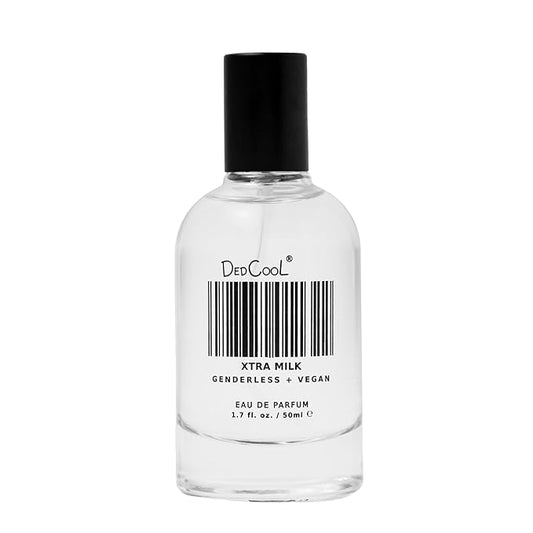 DedCool Eau de Parfum | Xtra Milk | Genderless Luxury Fragrance with Bergamot, White Musk & Amber | Non-Toxic, Vegan | Long-Lasting Perfume for Men & Women | Clean, Sophisticated Aroma | 1.7 fl oz
