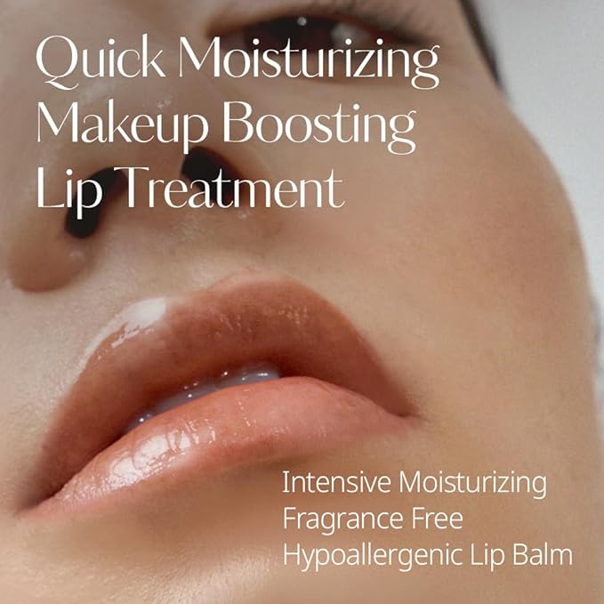 hetras Mango Seed Butter Lip Essence | Fragrnace Free Intense Hydration & Overnight Lip Mask for Soft, Glossy Lips | Daily Lip Treatment Jelly Balm for Dry Lips, 0.44 oz. 2 Pack