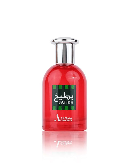 Paris Corner | Batikh Watermelon Perfume EDP 1.7 Fl Oz | Unisex Fragrance for Men & Women | Fresh Pear, Tangerine, Strawberry & Rose with Sweet Praline & Musk | Fruity Summer Scent