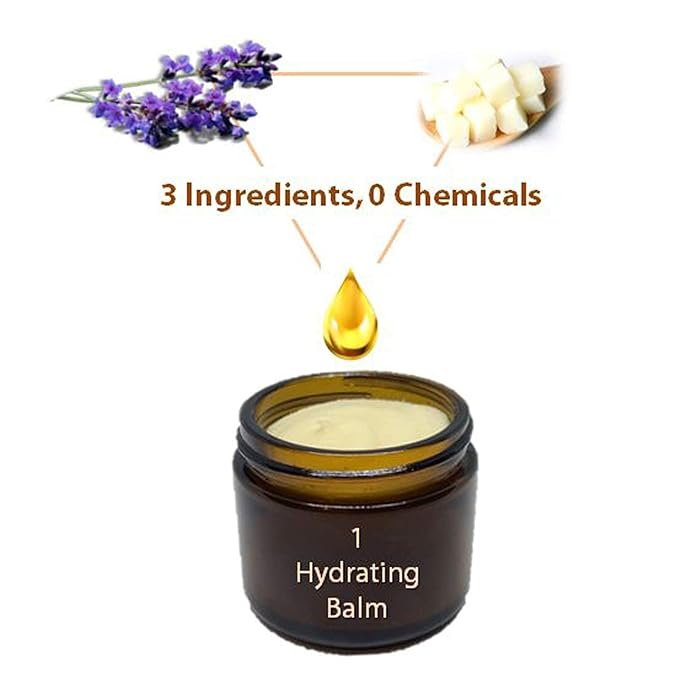 Vintage Tradition Beef Tallow All Purpose Balm - Healing, Hydrating Lavender Oil Skin Care Salve Replaces Body Lotion, Hand Cream, More - Essential Oil, Olive Oil, and Grass-Fed Tallow, 2 fl. oz.