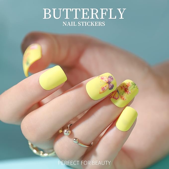 Short Square Press on Nails, Teenitor 576pcs Short Press on Fake Nails With Nail Glue And Adhesive Stickers, 12 Colors Matte Press On Short Nails, 12 Colors Glossy Short Press On Nails, Short Glue On Nails With Nail Stickers Rhinestones