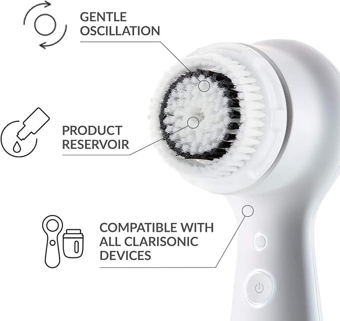 Mia 2 Sonic Cleansing System Electric Facial Cleansing Brush – White