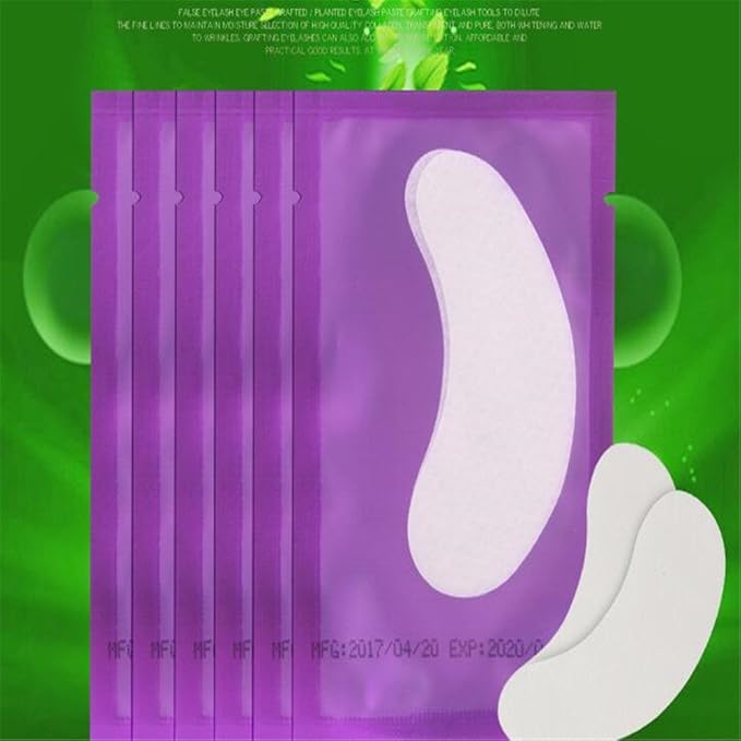 Eye Gel Patches,Under Eye Pads Lint Free Lash Extension Eye Gel Patches for Eyelash Extension Eye Mask Beauty Tool (100)