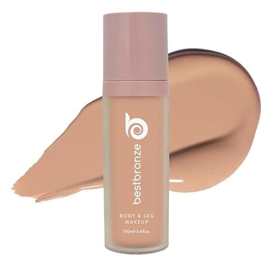 Best Bronze Bombshell Body Makeup - Tattoo Cover Up Makeup & Body Foundation Waterproof - Tattoo Concealer Waterproof for Scars, Varicose Veins Cover Up & Leg Foundation (NW25 Rosy Beige)