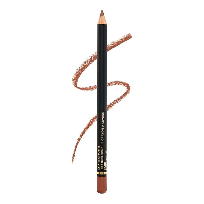 Lavaa Beauty LIP CARVER Lip Liner Pencil Creamy Long Lasting Wooden Lip Pencil | Waterproof Lip Liner | (Bare)