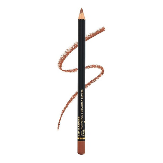 Lavaa Beauty LIP CARVER Lip Liner Pencil Creamy Long Lasting Wooden Lip Pencil | Waterproof Lip Liner | (Bare)