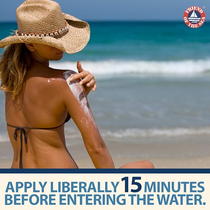 Safe Sea SPF50+ Kids sunscreen- Jellyfish and Sea lice protective lotion. Very Water Resistant, Sensitive skin and Reef-Safe Sunscreen. Oxybenzone and Octinoxate free,Paraben free, 4fl. Oz. Pack of 12