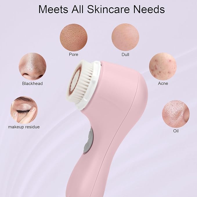 Clarisonic Mia 2 Acoustic Wave Facial Skin Facial Cleansing Brush (Pink)
