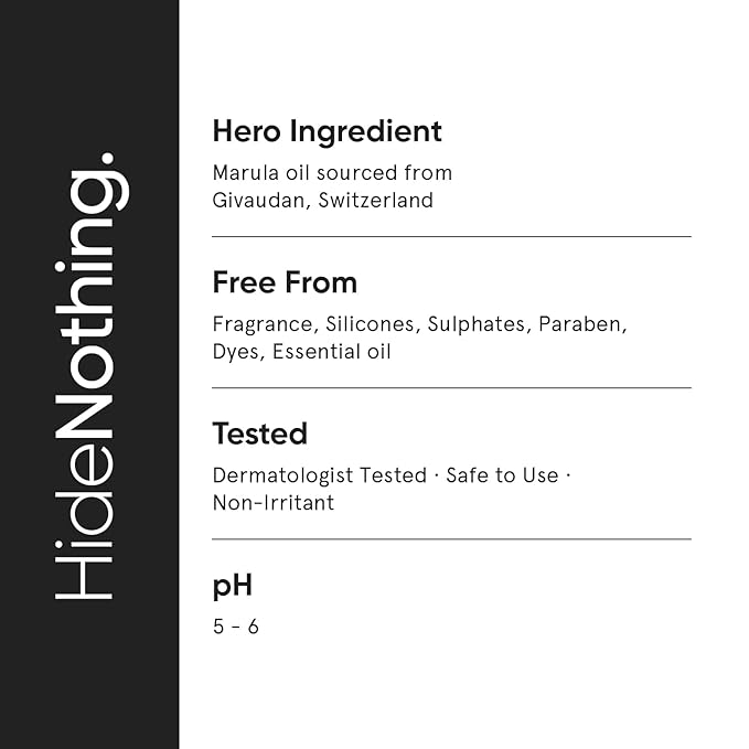 Minimalist Face Moisturizer for Dry Skin | 5% Marula Oil | With Hyaluronic Acid For Deep Nourishment & Hydration | For Women & Men | 1.7 Oz / 50 gm