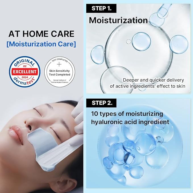 Mediheal Derma Modeling Pack (Hyaluronate) - Deep Hydrating For Moist Skin - Easy DIY Home Spa Kits, Hydrating Icy Jelly Mask For Skin Refreshment