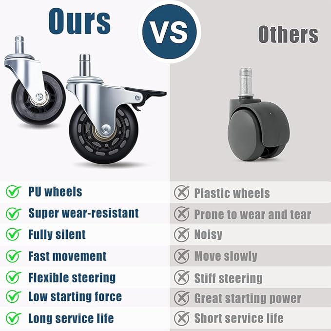 Rolling Stool with Wheels 12cm Ultra Thick Cushion Roller with Heavy Duty Swivel Desk，Adjustable Height Roller Stool for Massage Medical Tattoo Spa(Super Thick Cushion, Black)