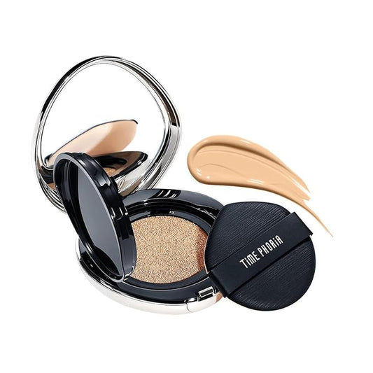 TIMELESS LUMINA MATTE PERFECTION CUSHION | Full Coverage, Weightless, Skin fit, Velvety Matte Finish, Oil-Control Waterproof Fondation, Sweatproof Flawless BB Cream CC (03 FAWN)