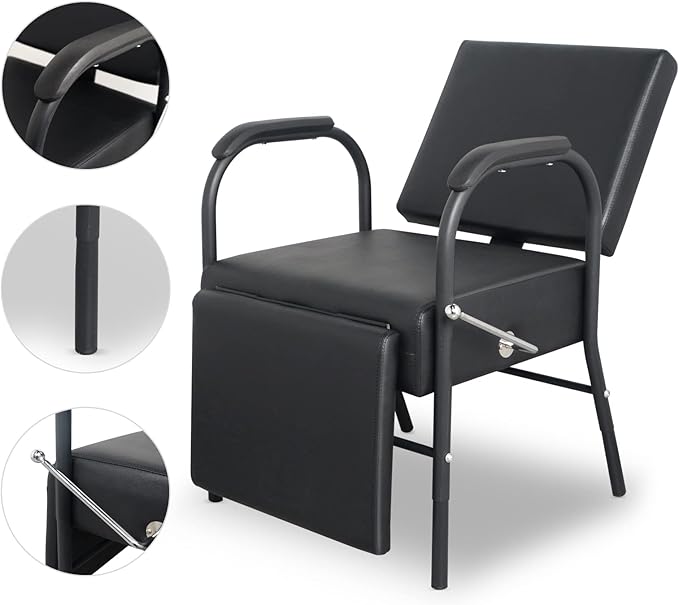 Reclining Salon Chair Barber Chair Styling Chair for Hair Stylist Salon Spa Beauty Equipment