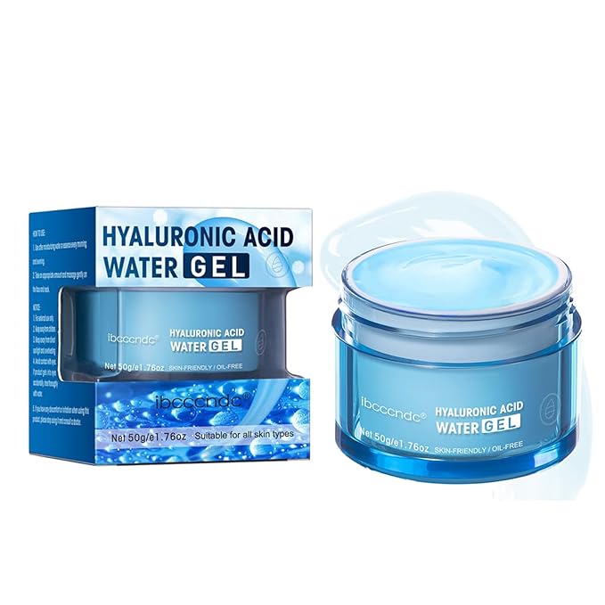 Hydro Boost Hyaluronic Acid Face Moisturizer for Oil Skin, Hydro Boost Moisturizer 48-Hour Hydration, Hydro Boost Water Gel Oil-Free and Lightweight Absorbs Well, Plump Skin for Women & Men 1.76oz