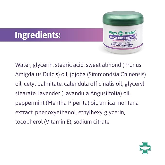 Oncology Cream 4 oz plus 3 Botanicals.