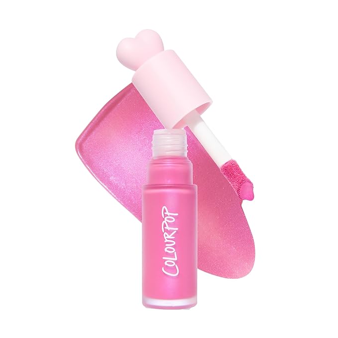 ColourPop Weightless Liquid Blush - Hydrating, Liquid Blush for Cheeks - Glowy, Pearl Finish with Hyaluronic Acid for a Healthy Glow - Designed with a Doe Foot Applicator - Sweet Treat (0.3 Fl Oz)