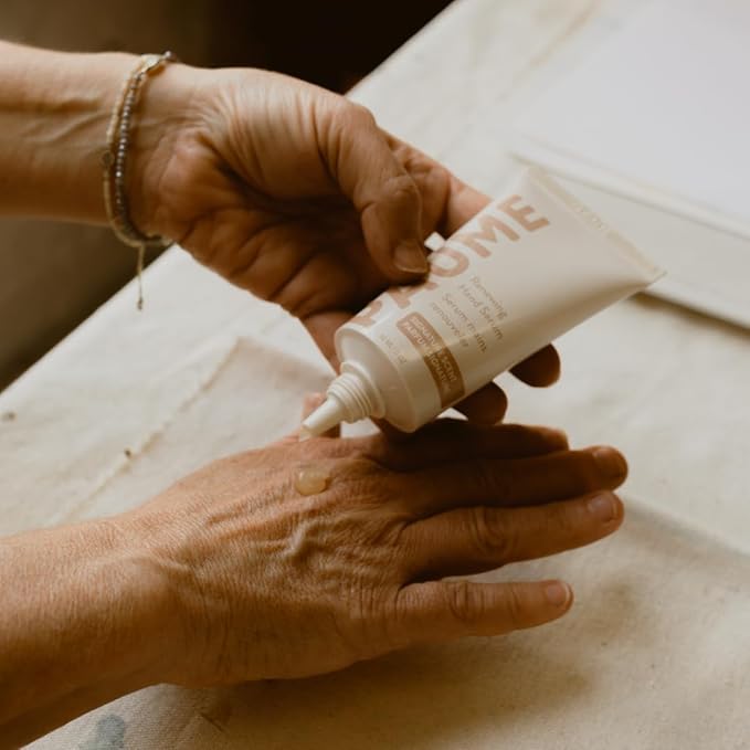 PAUME Renewing Hand Serum for Dry, Aging Skin With Hyaluronic Acid, Niacinamide and Vitamin C, Improve Skin Elasticity, Youthful-looking Hands, 2 oz