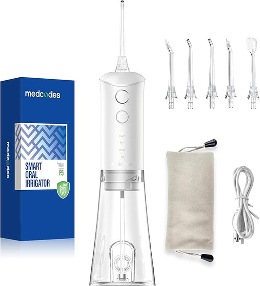 Water Flosser Cordless for Teeth - Dental Cleaning 10oz