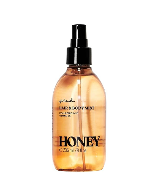 Victoria's Secret PINK Honey Hair & Body Mist, Perfume Spray for Women (8 oz)