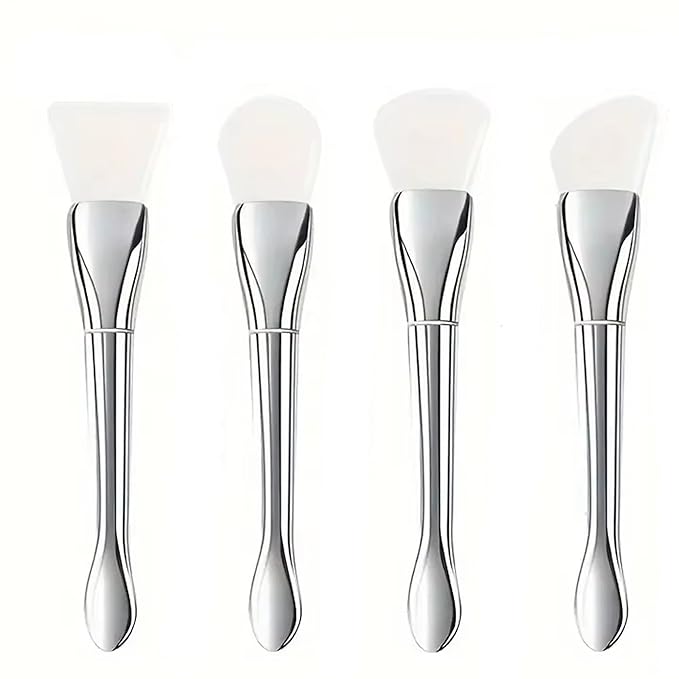 Silicone Facial Mask Brush Face&Eye Cream Mask Applicator Scraper Face Cleanse Brushes Travel Portable Skin Care Tools