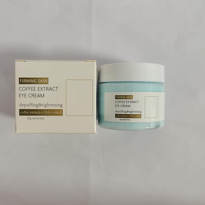 Phix Caffeine Eye Cream, Caffeine Eye Cream For Dark Circles And Puffiness, Caffeine Anti-Wrinkle Stay-Up Late Eye Cream For Bags Puffiness Dark Circles (2Pcs)