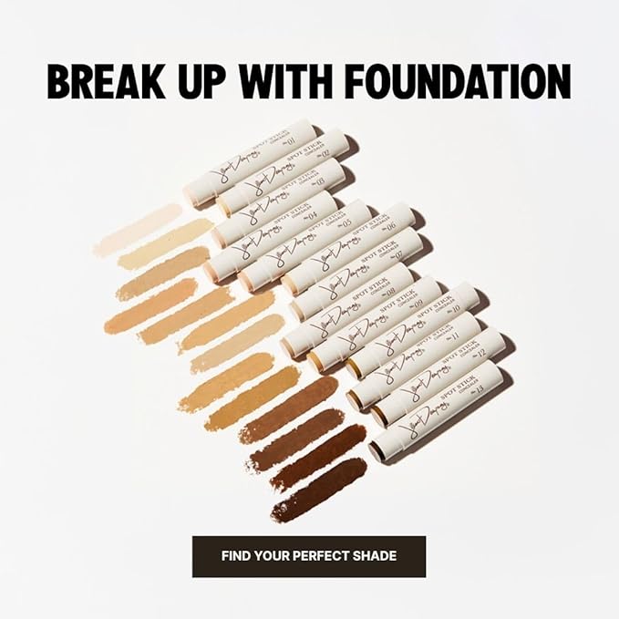 Jillian Dempsey Spot Stick Concealer | Easy Blending Matte Concealer for Blemishes & Uneven Skin Tones | Shade No. 11: Deep with Olive Undertones