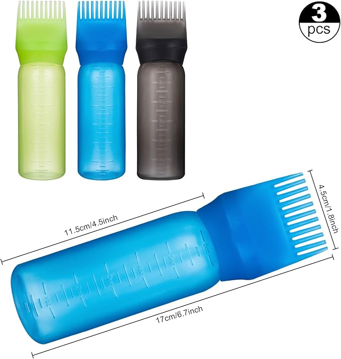 Yebeauty Root Comb Applicator Bottle,