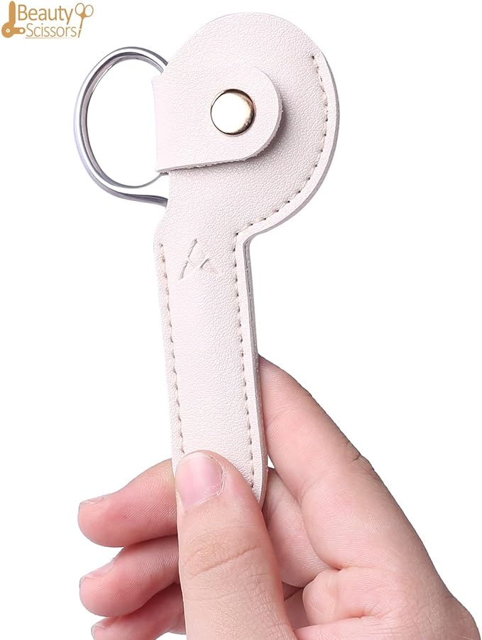 3.75" Round Tip Safe Mini Pubic Hair Scissors For Women, Small Personal Beauty Vaginial Grooming Trimming Bikini Scissors (Pink)