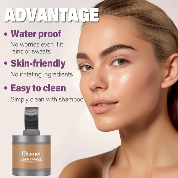 Hairline Powder Instantly Conceals Hair